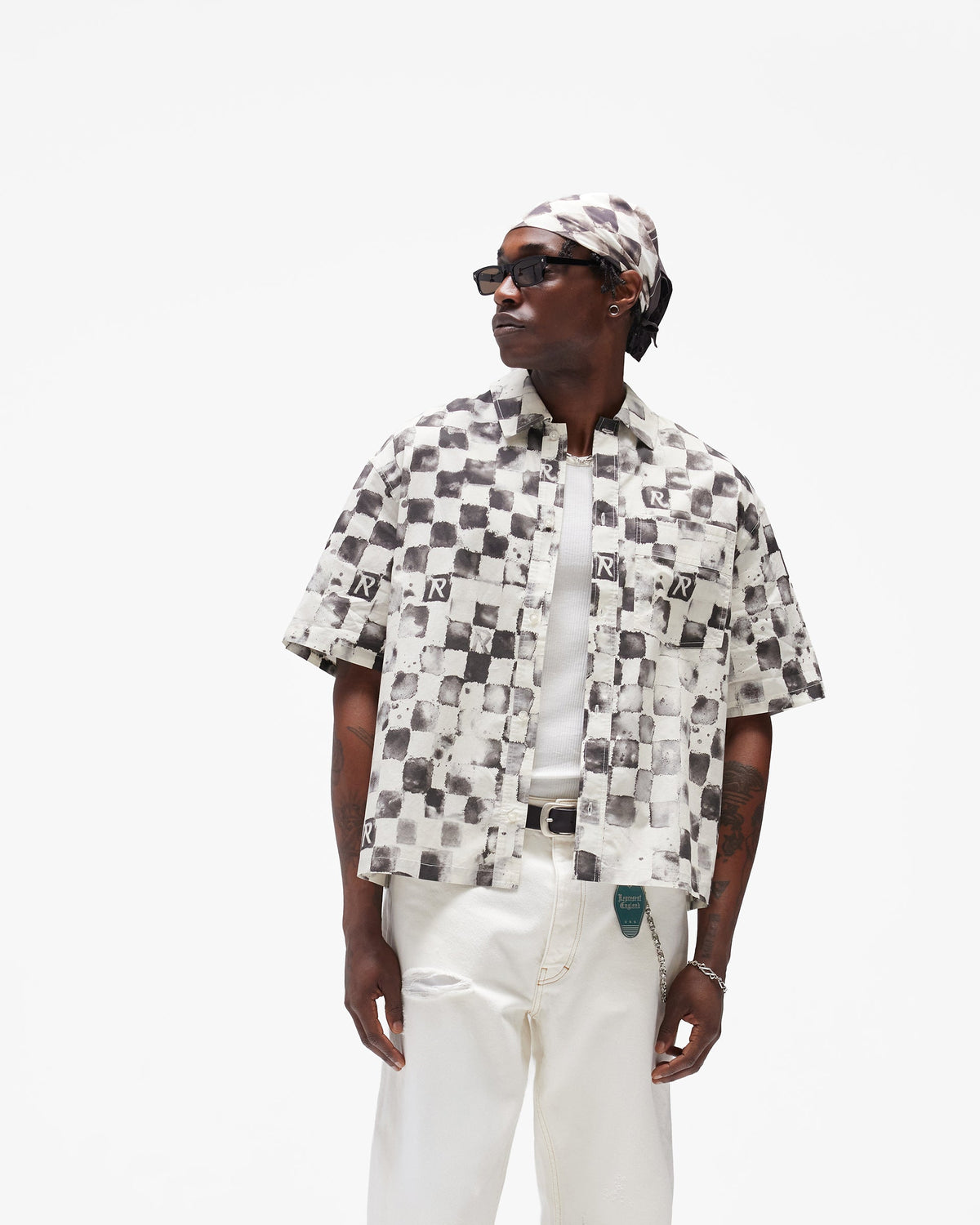 REPRESENT Pool Side Shirt - Flat White