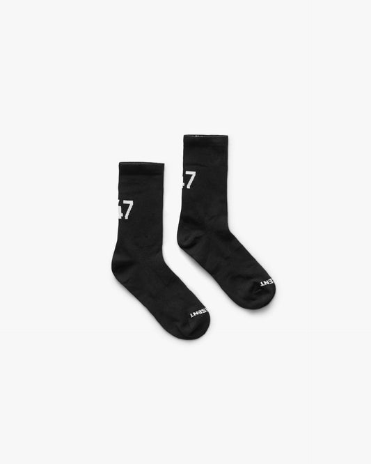 REPRESENT 247 Numbers Socks - Jet Black