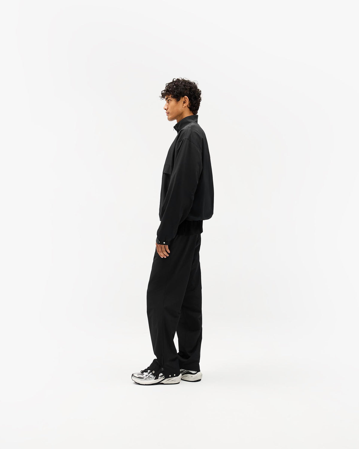 REPRESENT Initial Nylon Track Pant - Black
