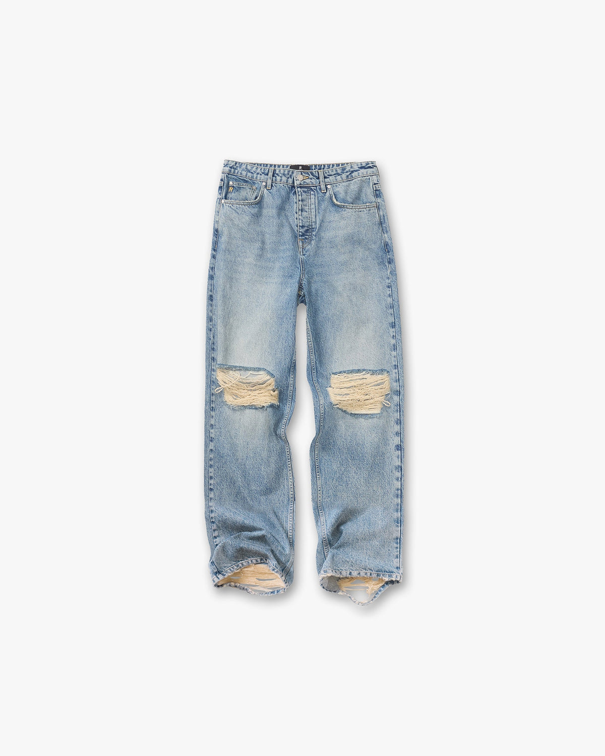 REPRESENT R3 Baggy Jean - Moss Blue