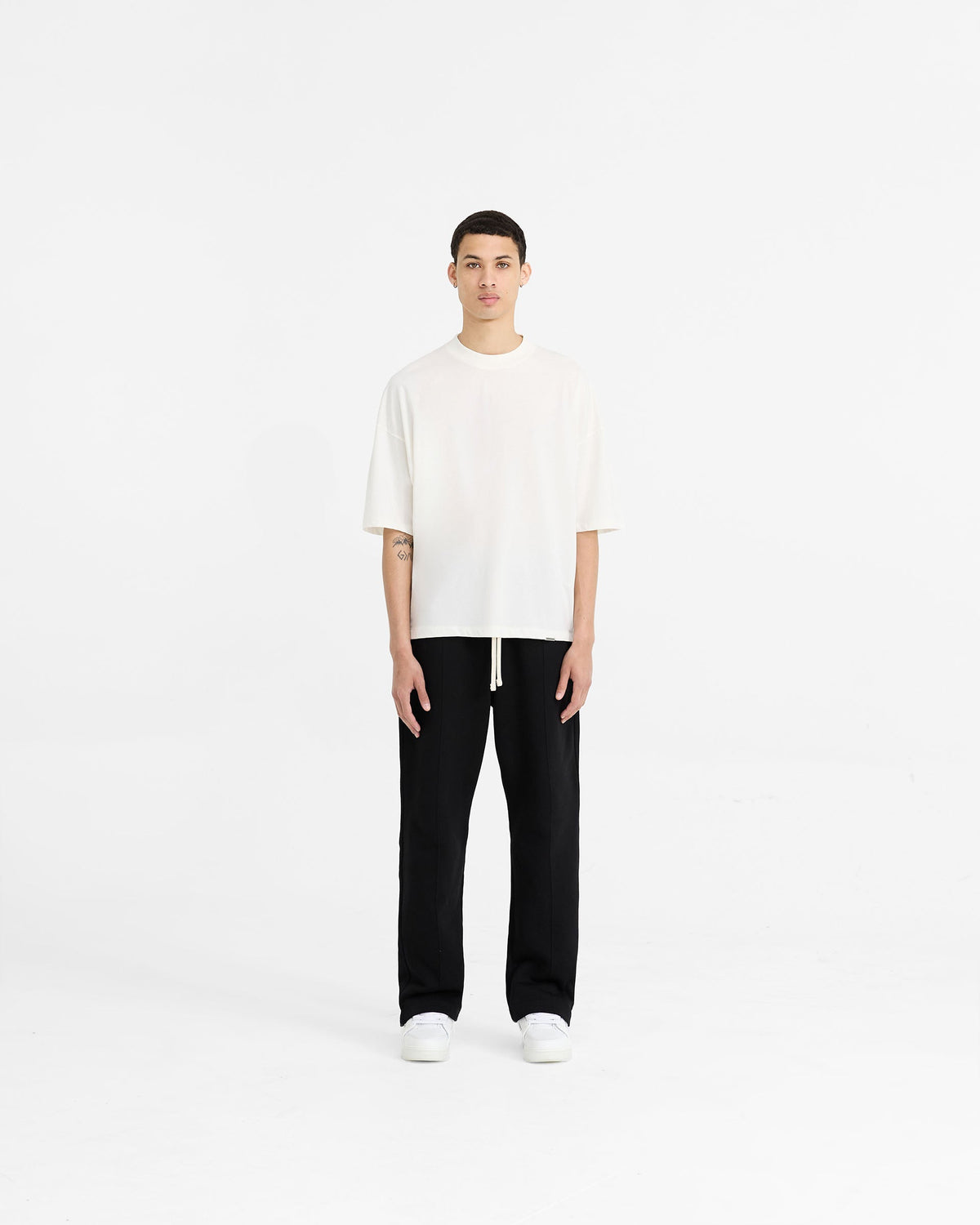 REPRESENT Initial Straight Leg Sweatpants - Jet Black