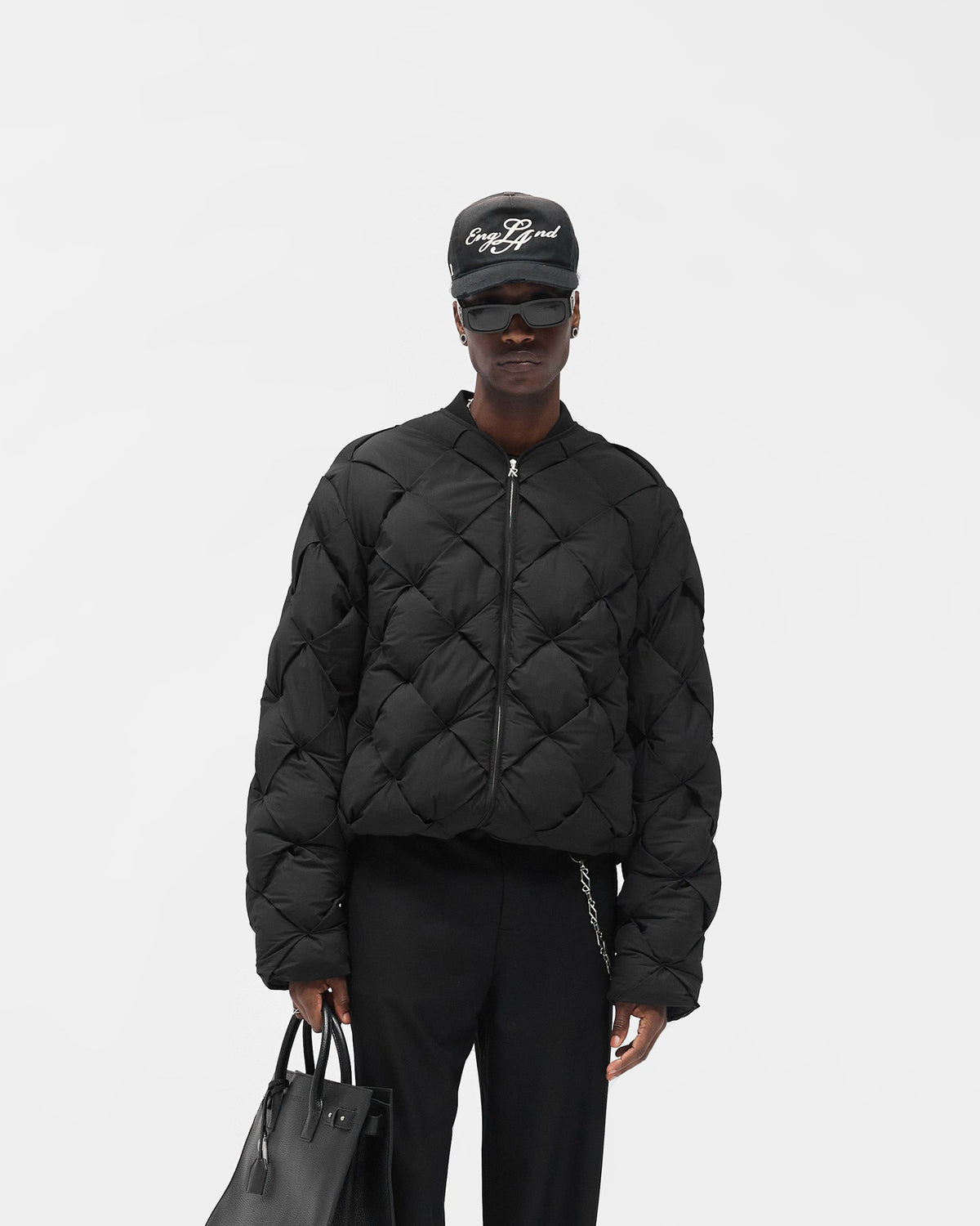 REPRESENT Pillow Puffer - Jet Black