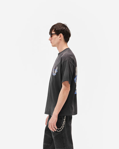REPRESENT Represent X Belstaff Born To Bike T-Shirt - Aged Black