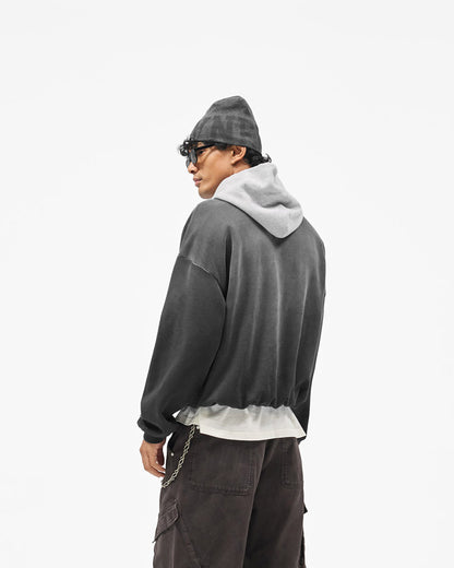 REPRESENT Represent Owners Club Contrast Hoodie - Weathered Black