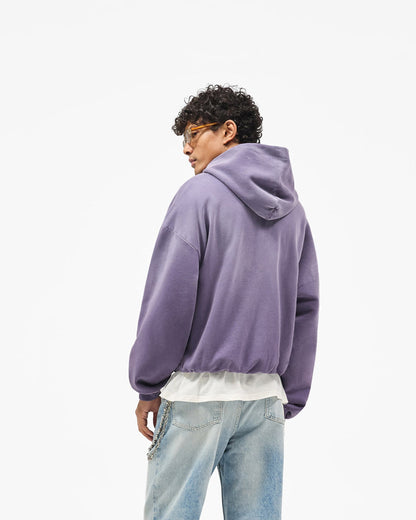 REPRESENT Represent Owners Club Zip Through Hoodie - Deep Purple