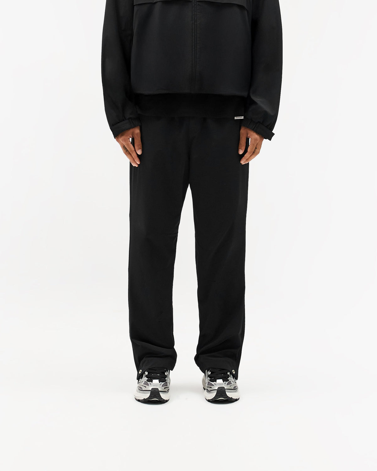 REPRESENT Initial Nylon Track Pant - Black