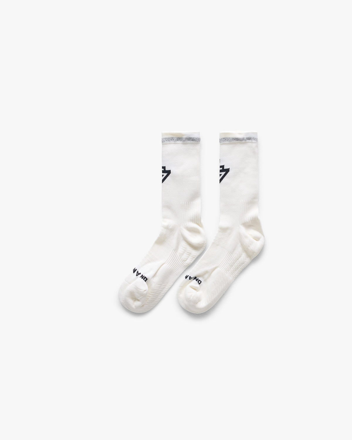 REPRESENT 247 Reflex Run Socks - Flat White