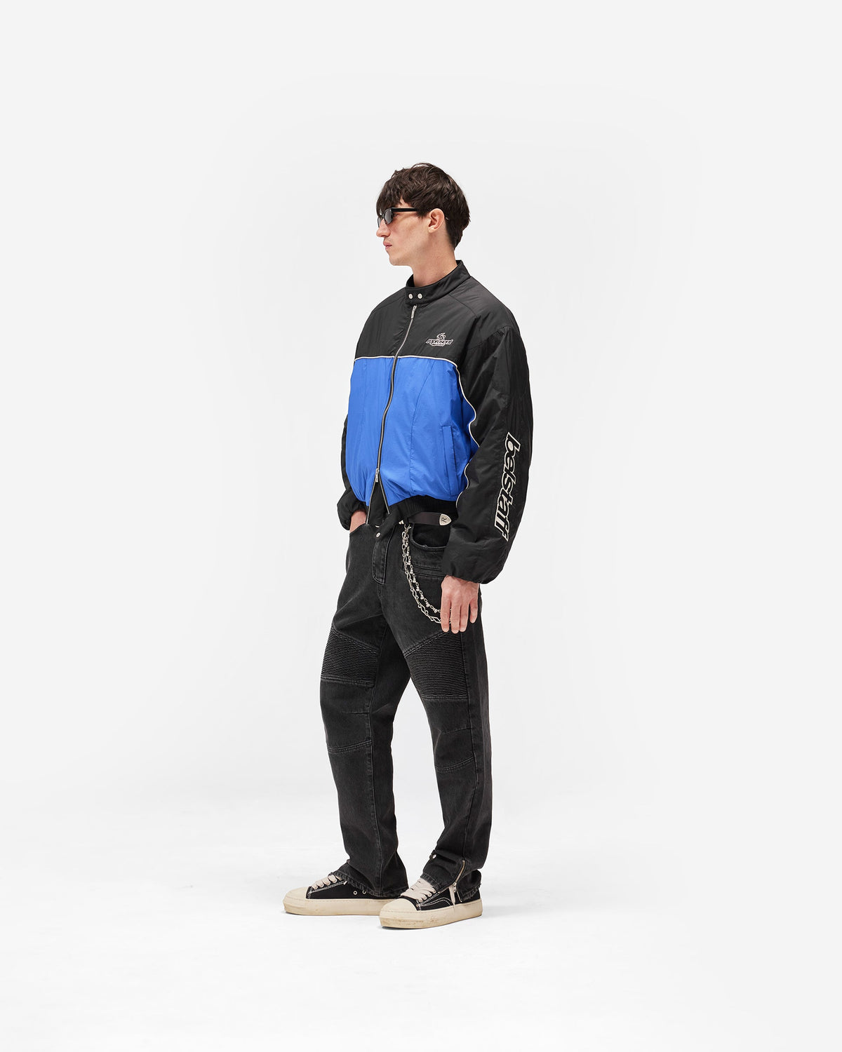 REPRESENT Represent X Belstaff Nylon Racing Jacket - Jet Black
