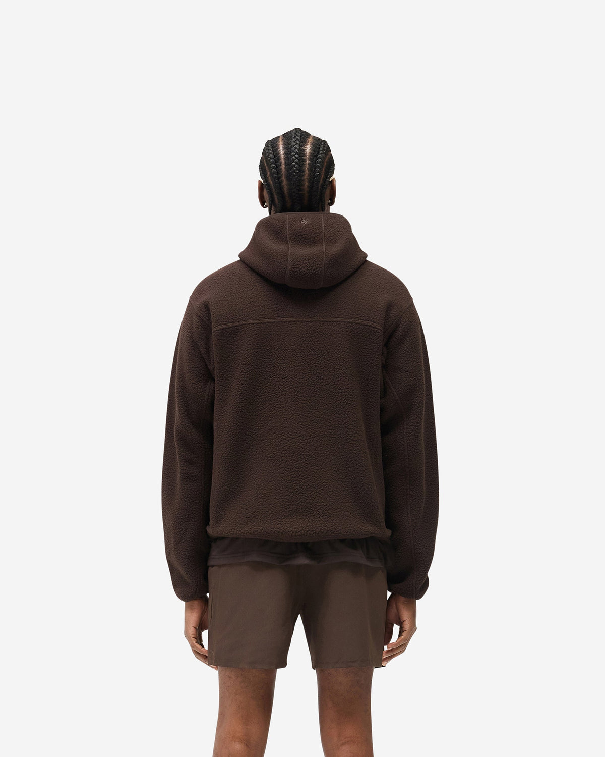 REPRESENT 247 Borg Fleece - Chocolate