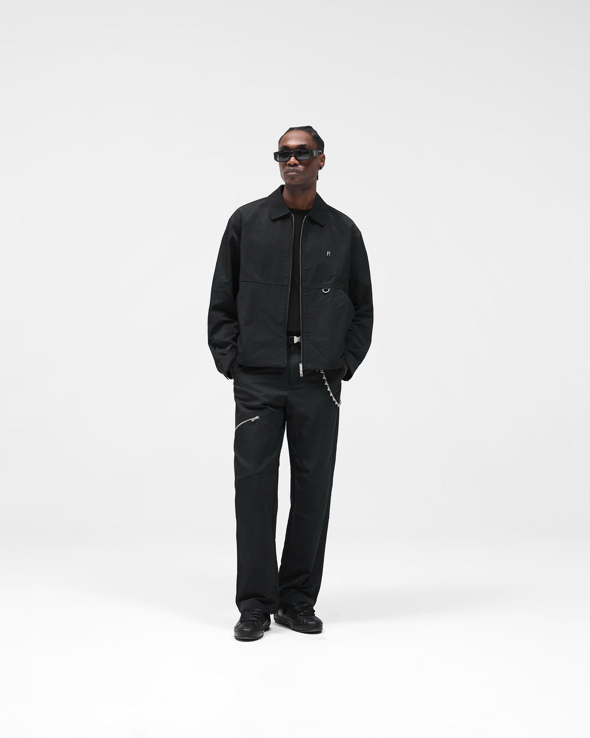 REPRESENT Nylon Workwear Pant - Jet Black