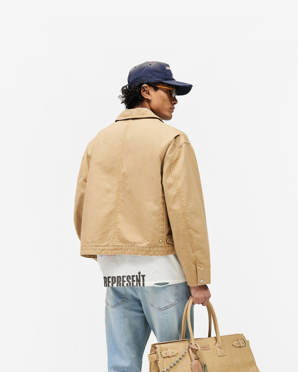 REPRESENT Heaton Workwear Jacket - Irish Cream