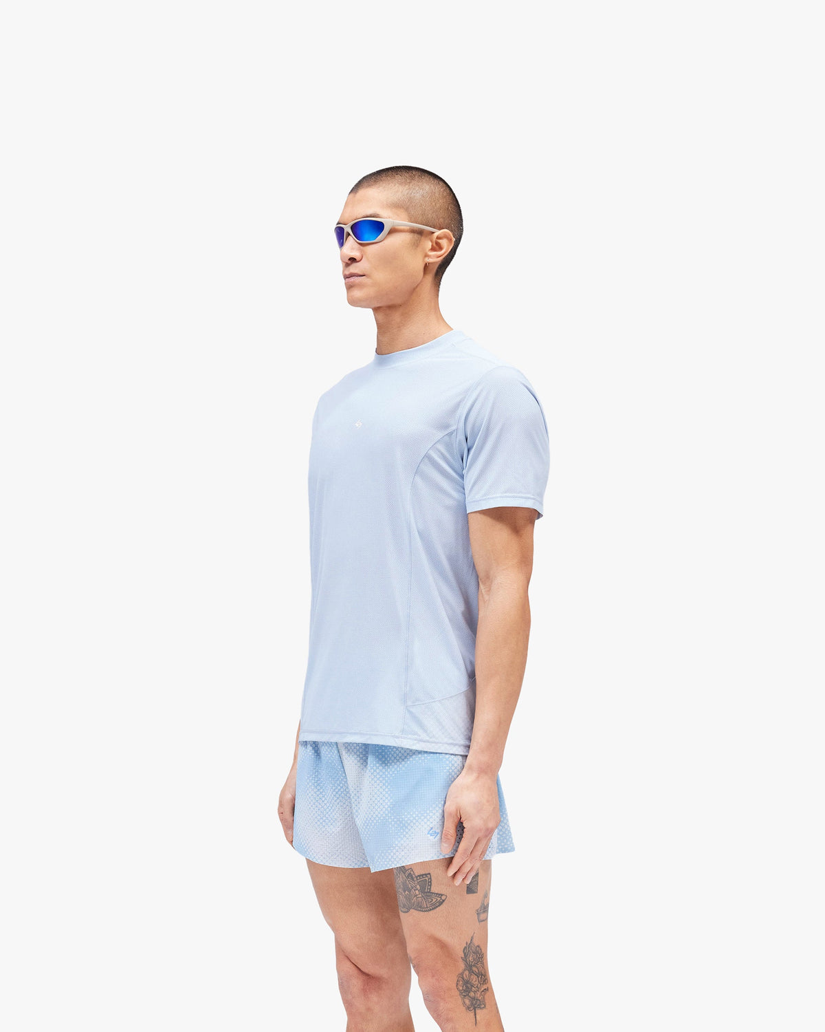 REPRESENT 247 Hybrid T-Shirt - Glacier Fade Out