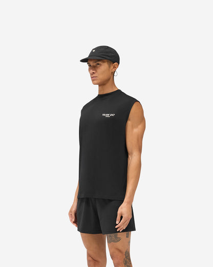 REPRESENT Team 247 Oversized Tank - Jet Black