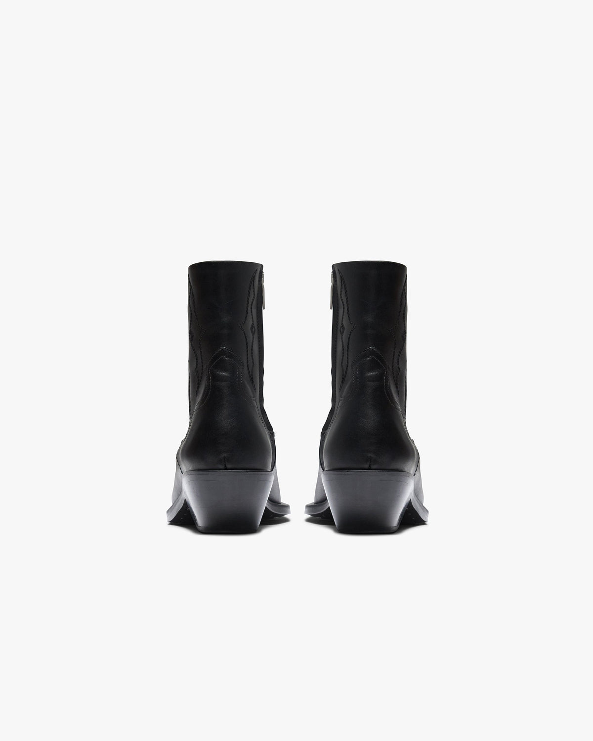 REPRESENT Michael Zip Boot  Leather - Black