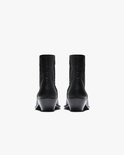 REPRESENT Michael Zip Boot  Leather - Black