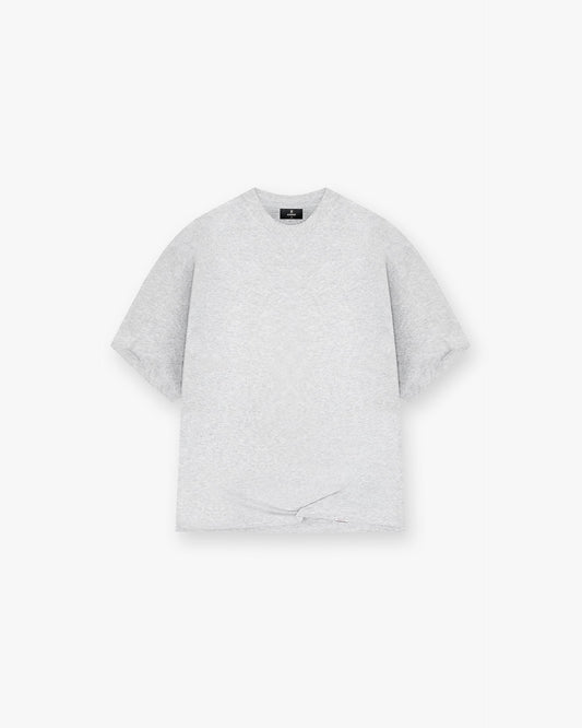 REPRESENT Initial Boxy T-Shirt - Ice Grey Marl