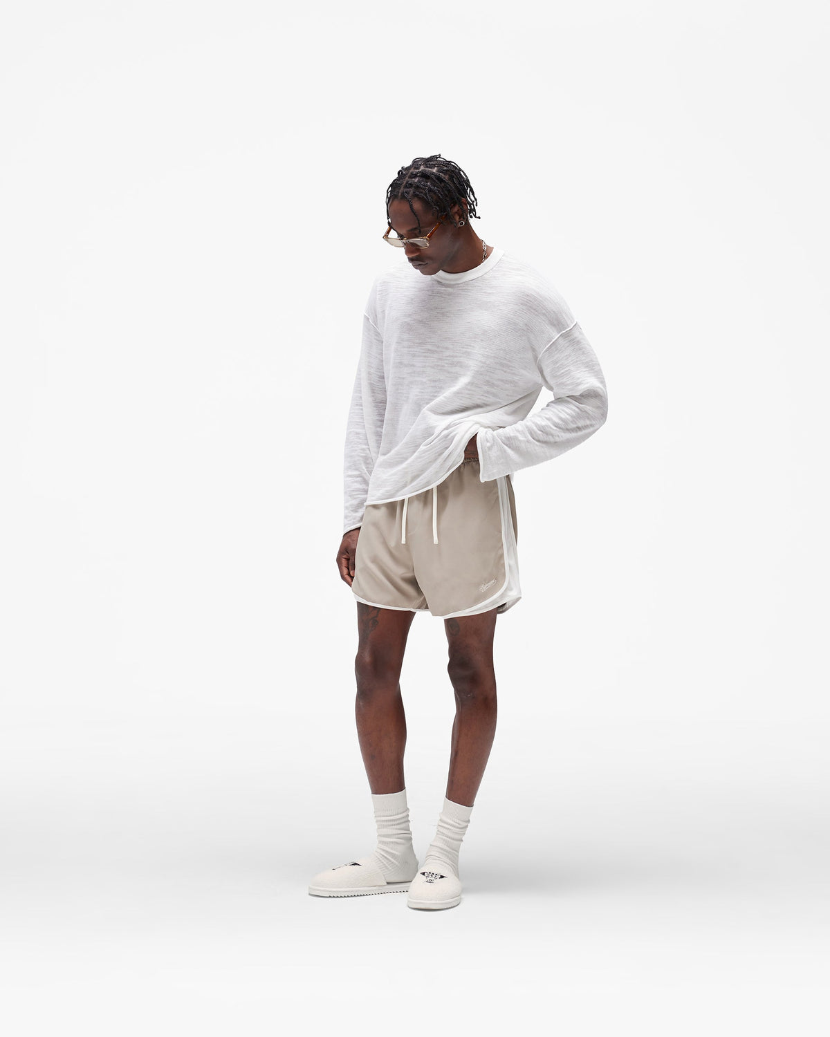 REPRESENT Cruz Short - Beige