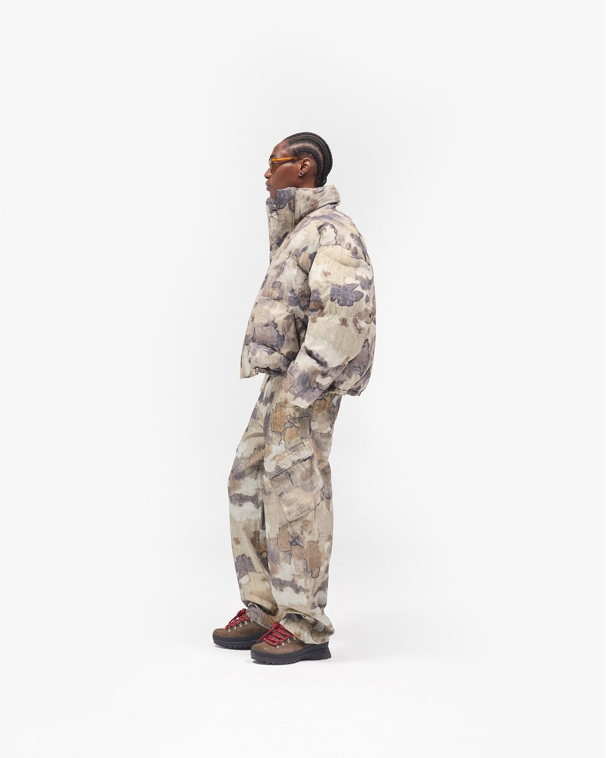 REPRESENT Riot Puffer - Khaki