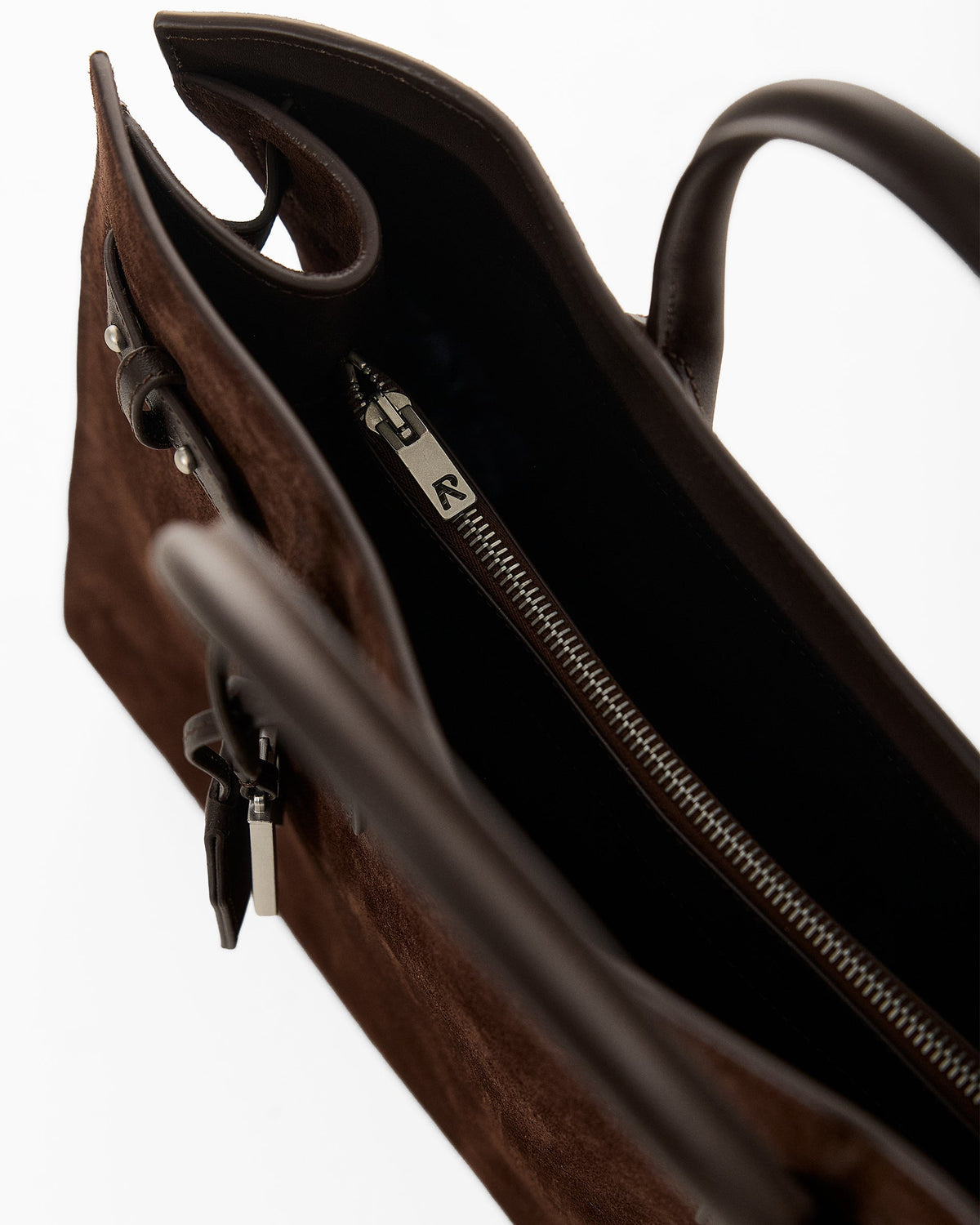 REPRESENT Suede Leather Tote Bag - Brown