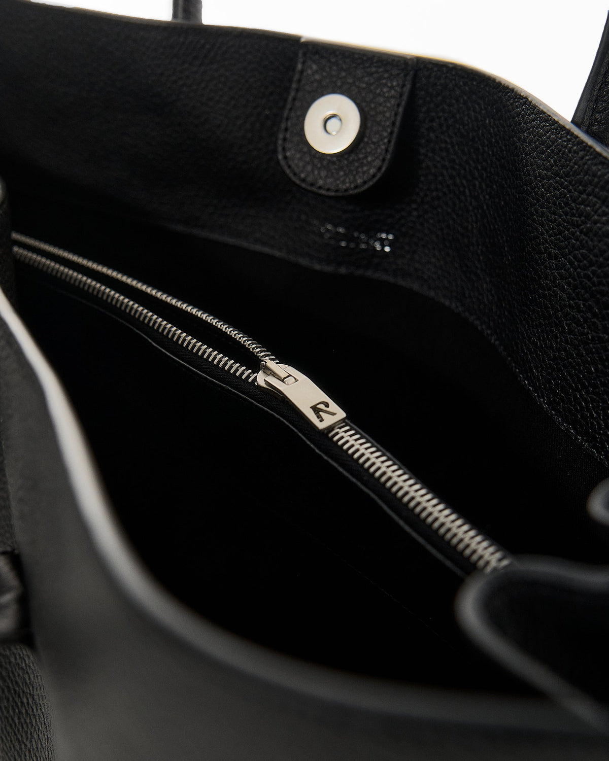 REPRESENT Leather Tote Bag - Textured Black