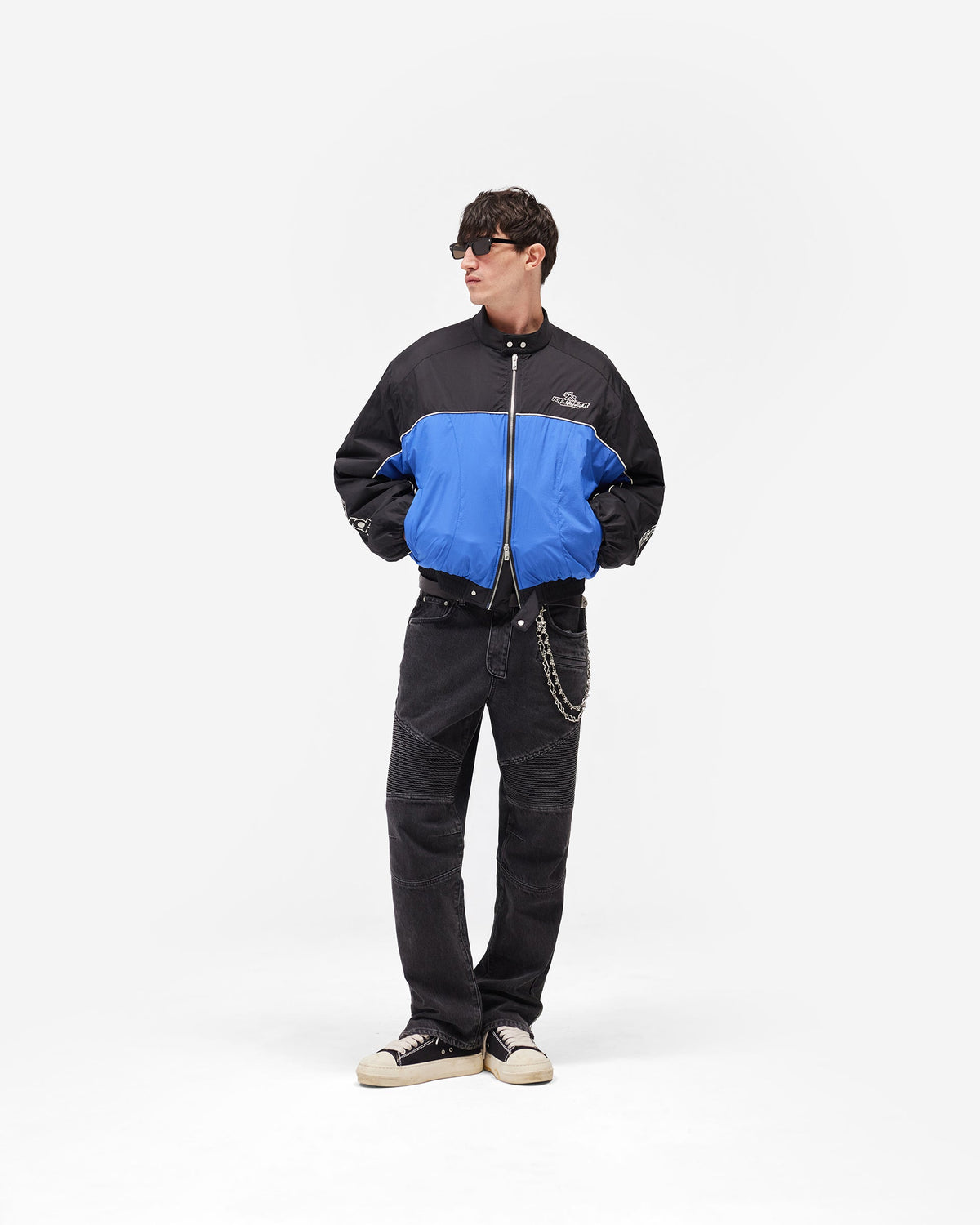 REPRESENT Represent X Belstaff Nylon Racing Jacket - Jet Black
