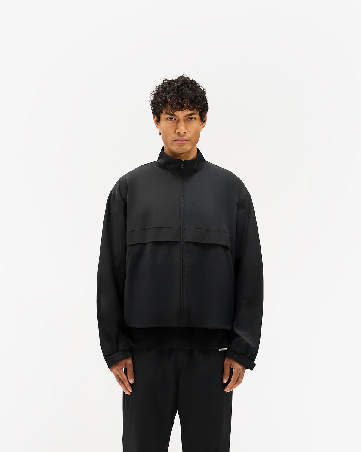 REPRESENT Initial Nylon Track Jacket - Black