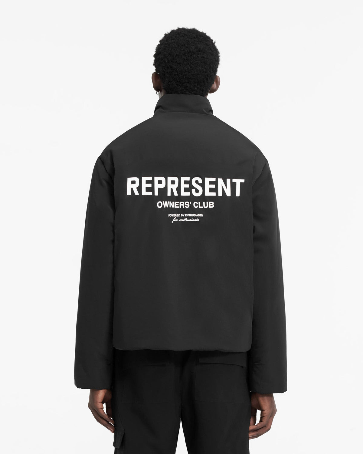 REPRESENT Represent Owners Club Wadded Jacket - Black