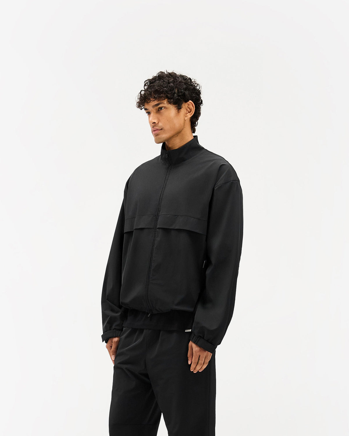 REPRESENT Initial Nylon Track Jacket - Black