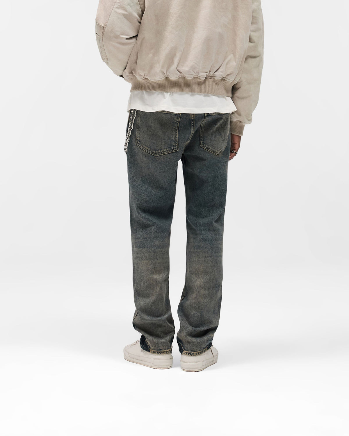 REPRESENT R1 Slim Denim - Blue Cream