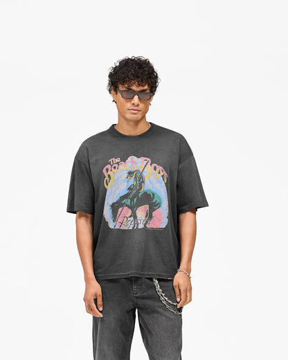 REPRESENT Represent x Beach Boys Endless Summer T-Shirt - Stained Black