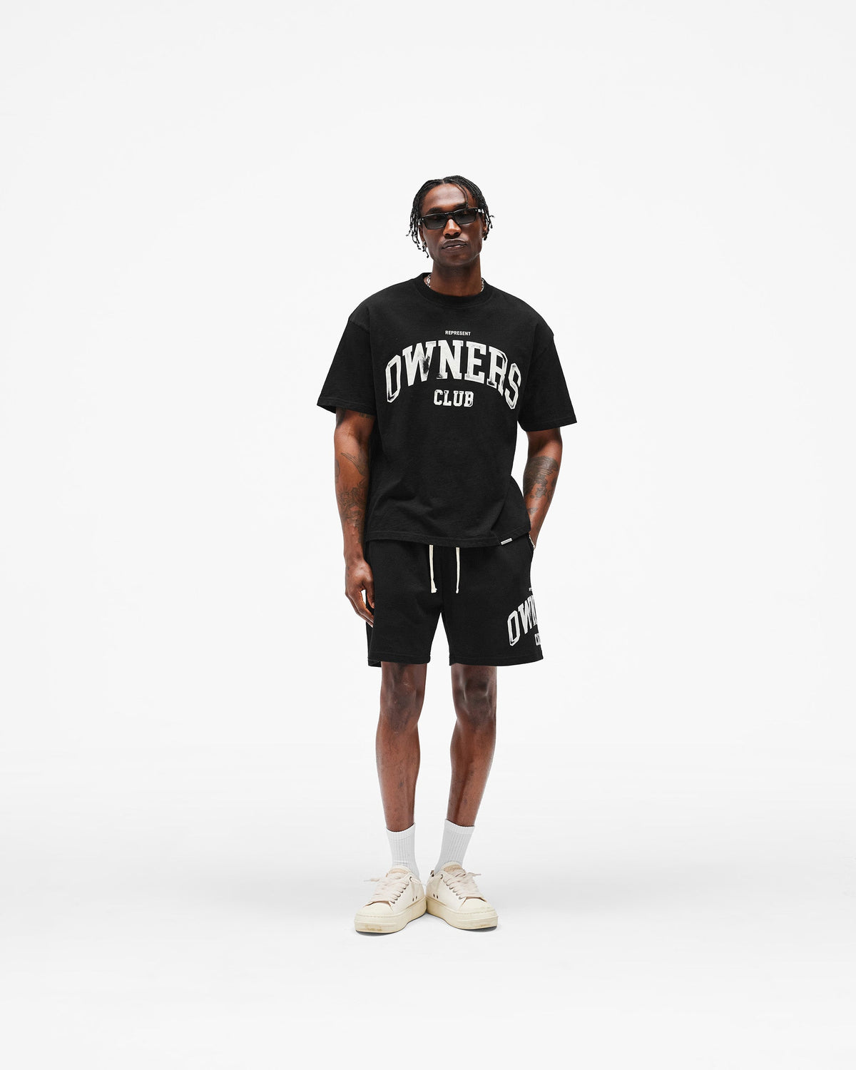 REPRESENT Represent Owners Club Mesh Short - Jet Black