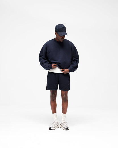 REPRESENT Initial Waffle Shorts - Midnight Navy