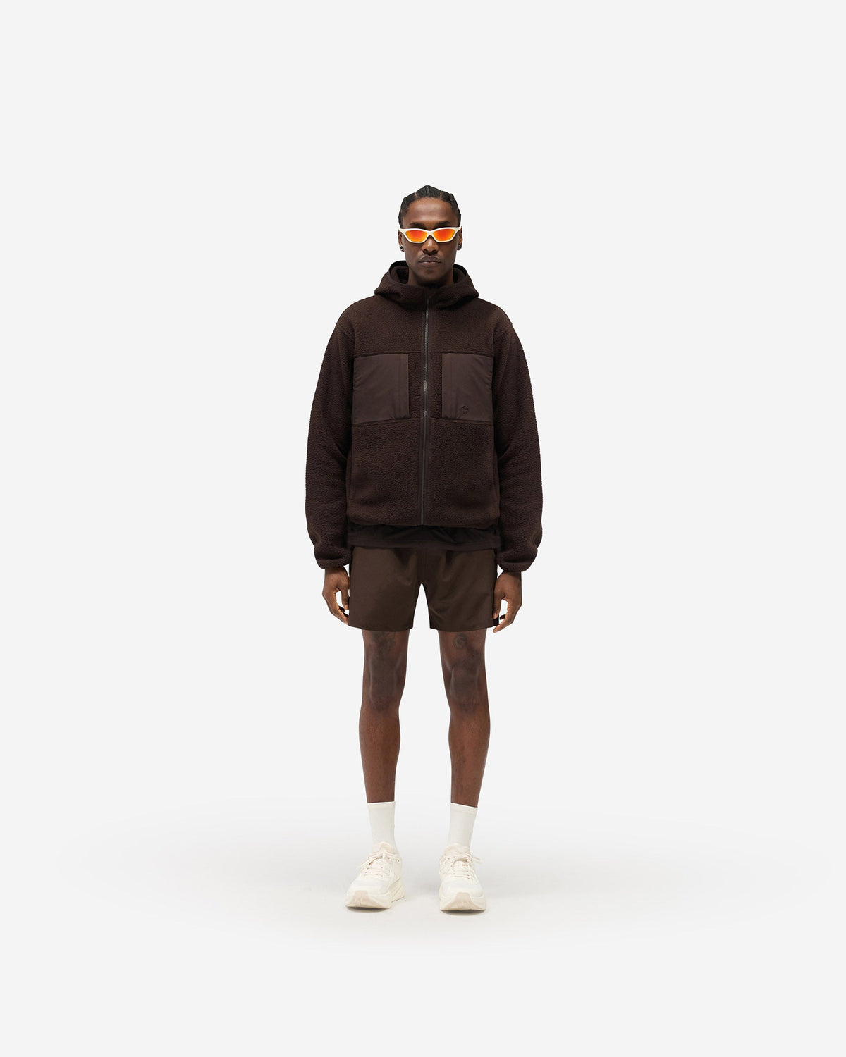 REPRESENT 247 Borg Fleece - Chocolate