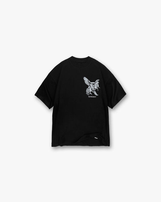 REPRESENT Elegance In Motion T-Shirt - Jet Black
