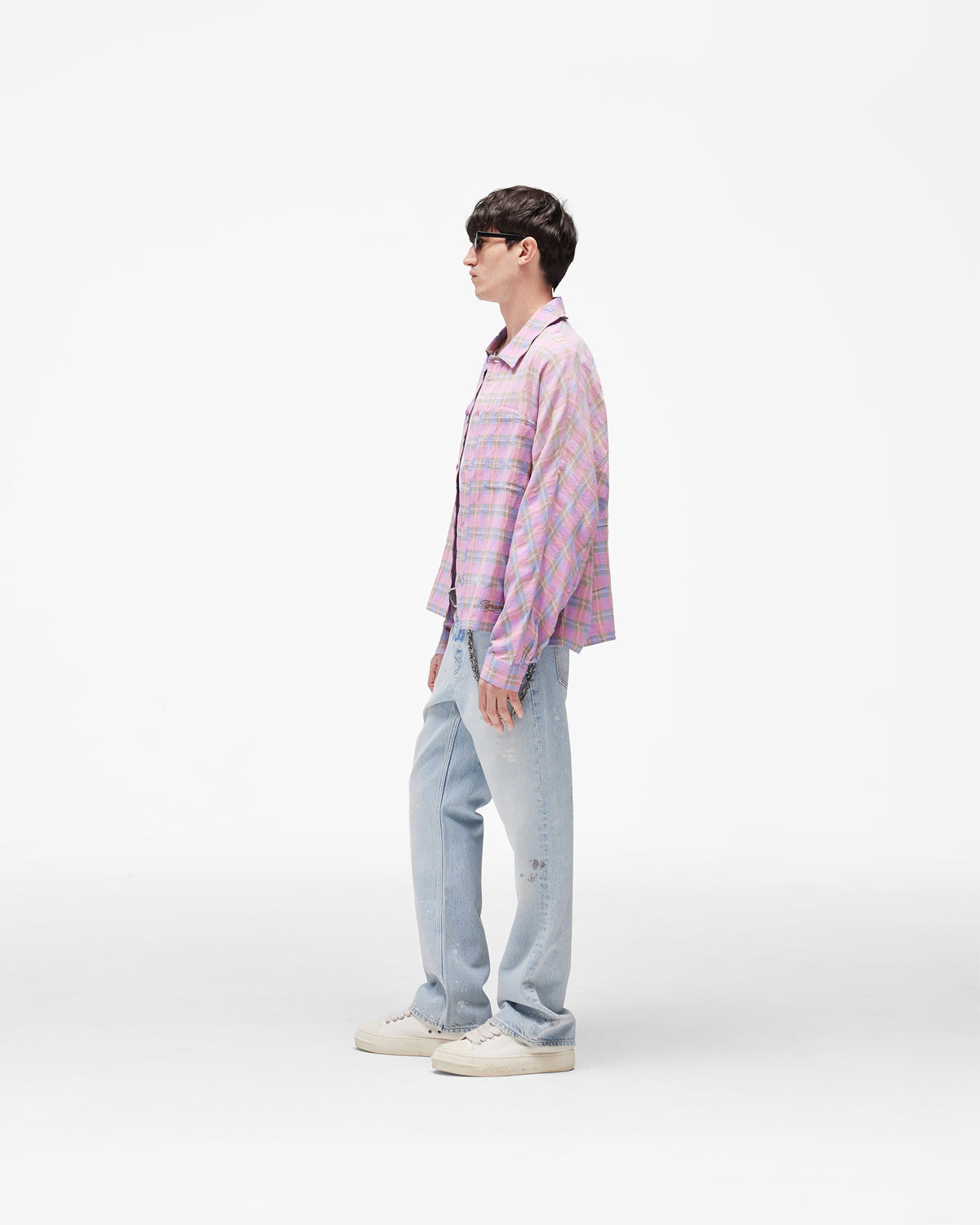 REPRESENT Painted Denim - Coastal Blue