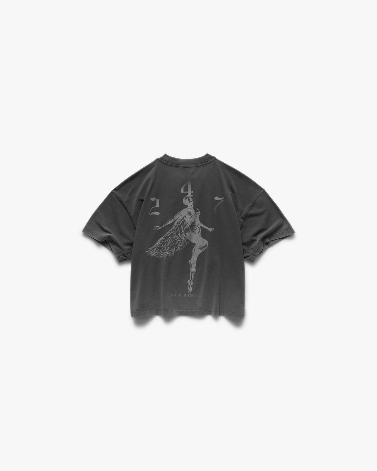 REPRESENT 247 Fallen Angel T-Shirt - Vintage Black