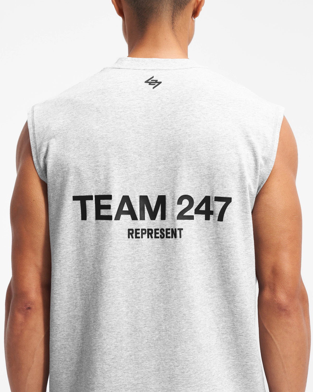 REPRESENT Team 247 Oversized Tank - Ash Grey