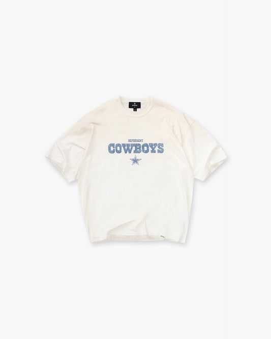 REPRESENT Dallas Cowboys x Represent T-Shirt - Washed Ecru