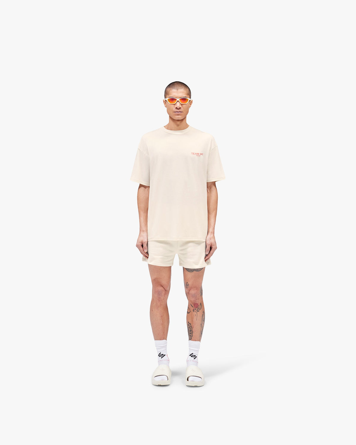 REPRESENT Team 247 Oversized T-Shirt - Cream