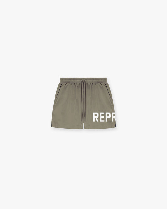 REPRESENT Represent Swim Short - Khaki