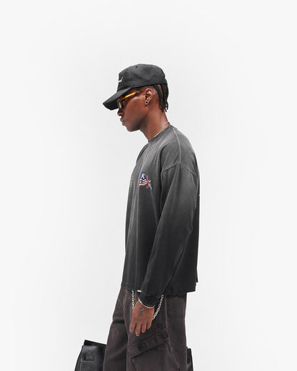 REPRESENT Eagle Long Sleeve T-Shirt - Black