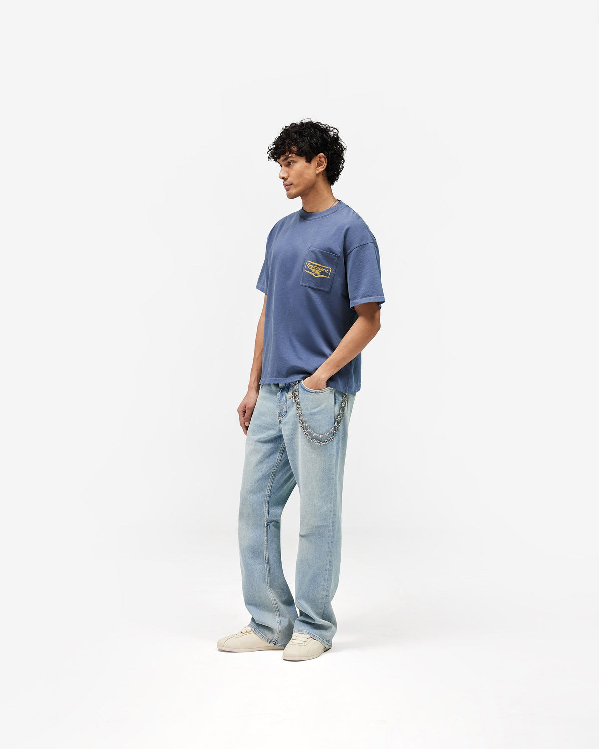 REPRESENT Nothing Faster T-Shirt - Indigo