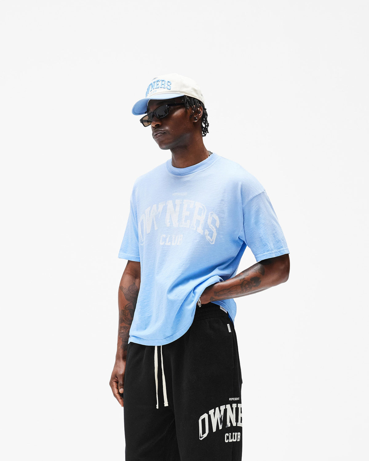 REPRESENT Represent Owners Club T-Shirt - Sky Blue