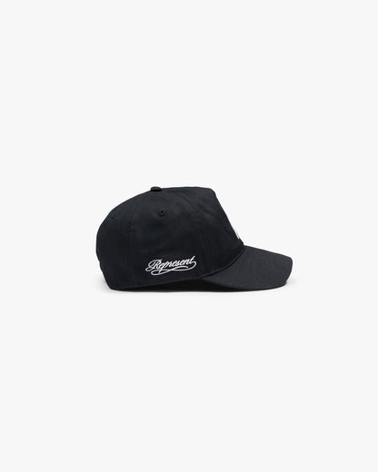 REPRESENT Represent X 47 Initial Cap - Jet Black