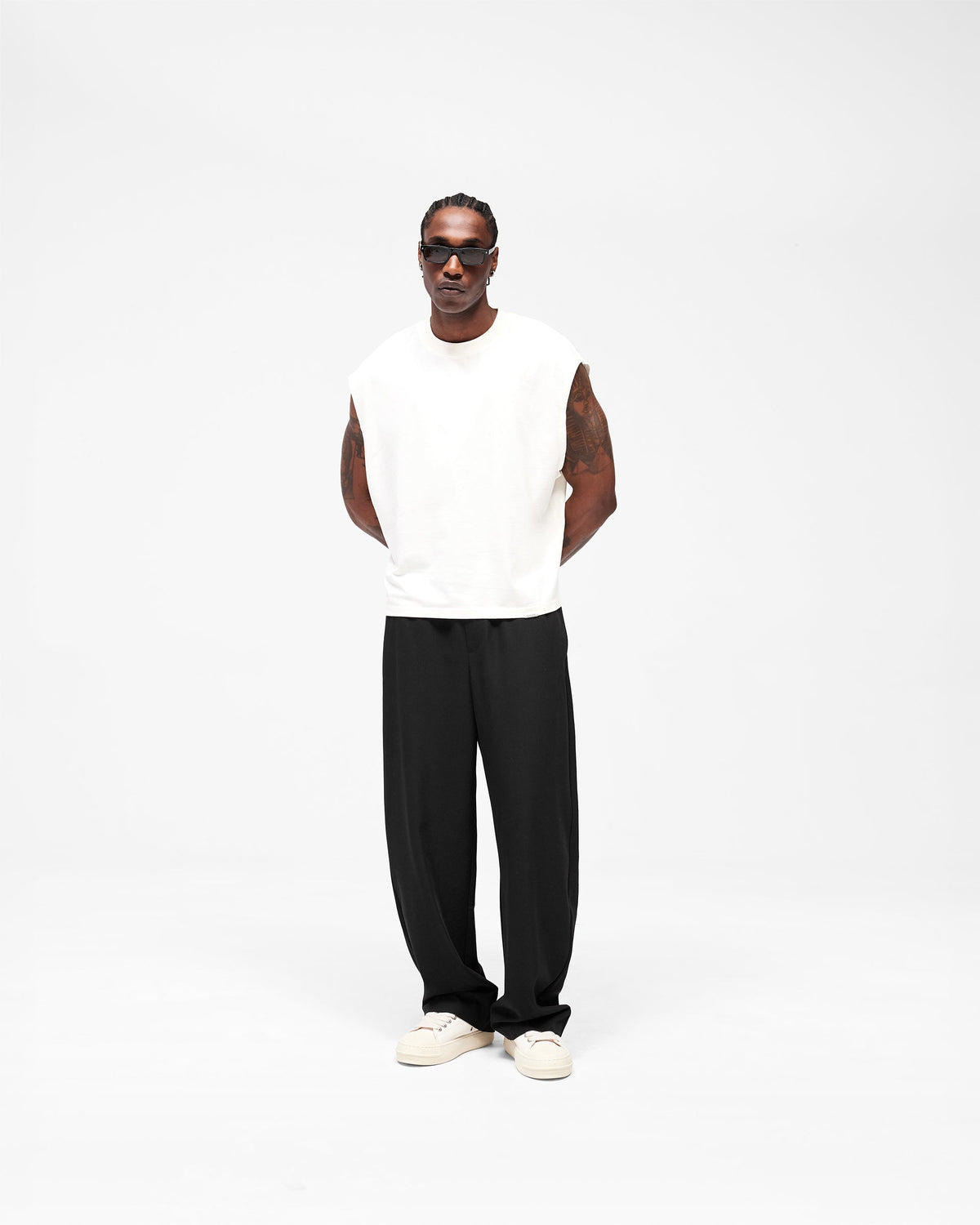 REPRESENT Initial Tape Pant - Jet Black