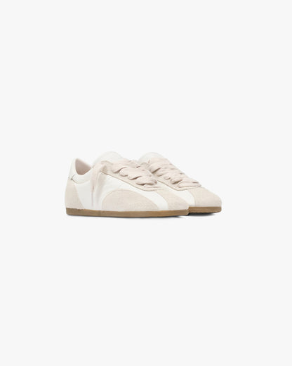 REPRESENT Low-Pro Leather Suede - Flat White Grey