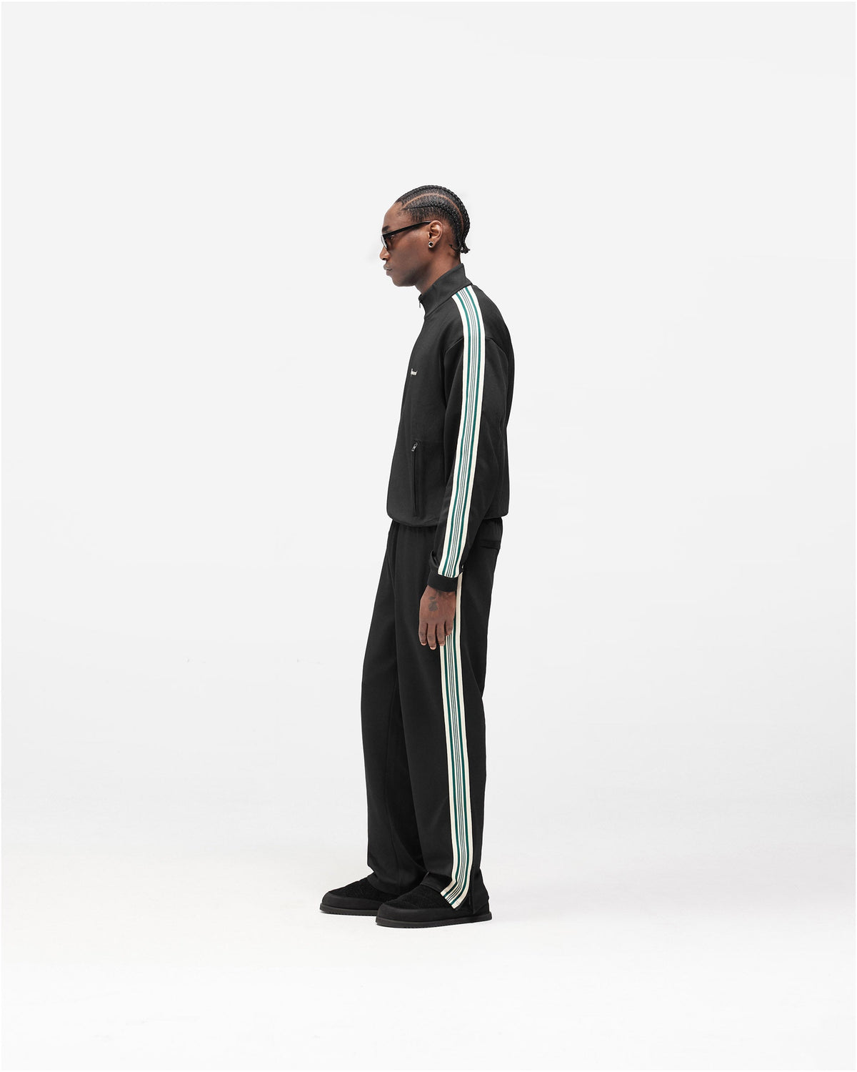 REPRESENT Taped Track Jacket - Jet Black