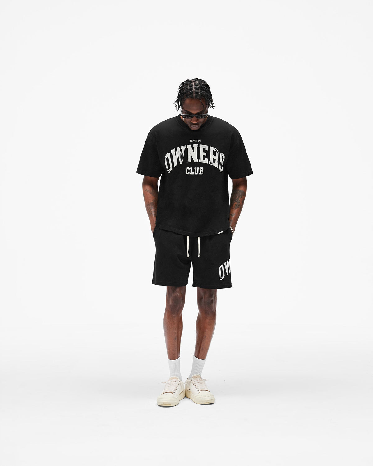 REPRESENT Represent Owners Club Mesh Short - Jet Black