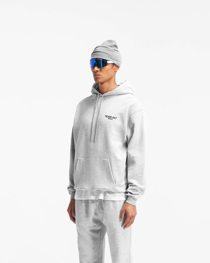 REPRESENT Team 247 Oversized Hoodie - Ash Grey