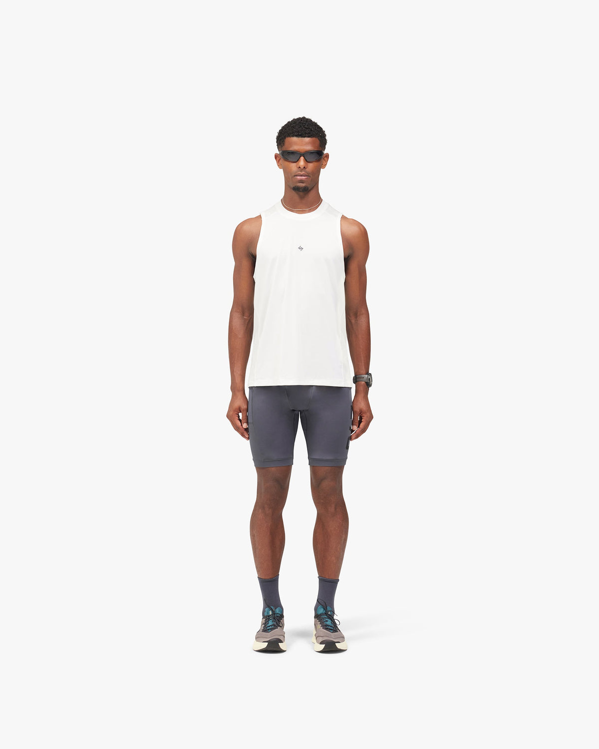 REPRESENT 247 Numbers Vest - Flat White